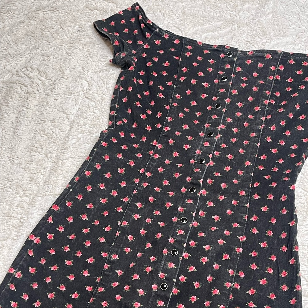 Forever21 Denim Button Down Dress